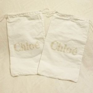 2 Chloè Dust bags